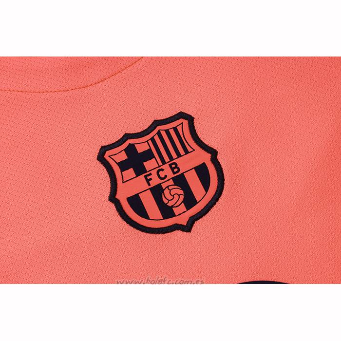 Chandal del Barcelona Manga Corta 2025-2026 Naranja - Pantalon Corto